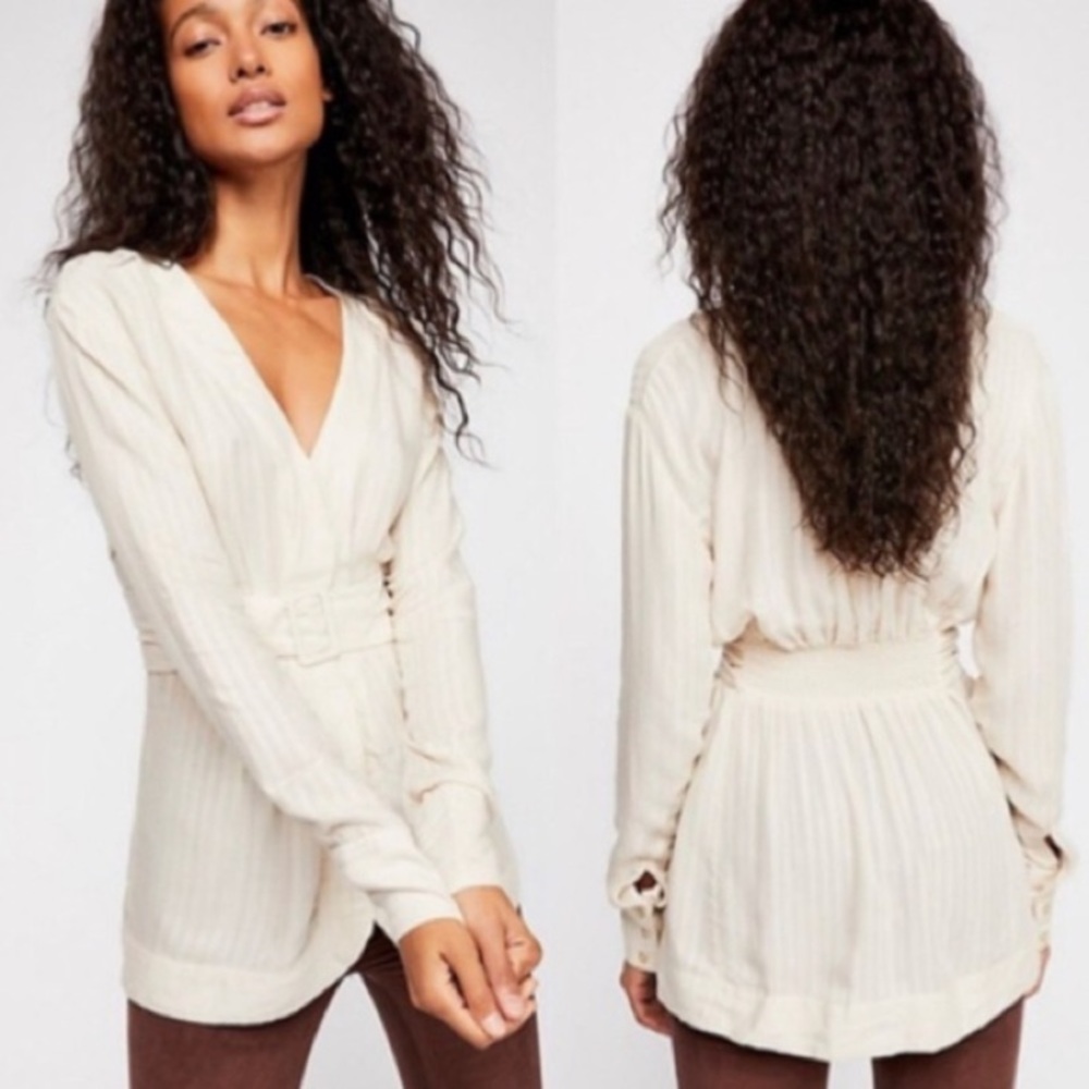 Free People Back in the Spotlight Shirt.
